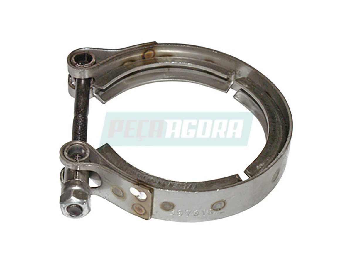 ABRACADEIRA UNIAO COLETOR ESCAPE CUMMINS ISB ISC CARGO 2628E 2422E 2428E 1722E 2