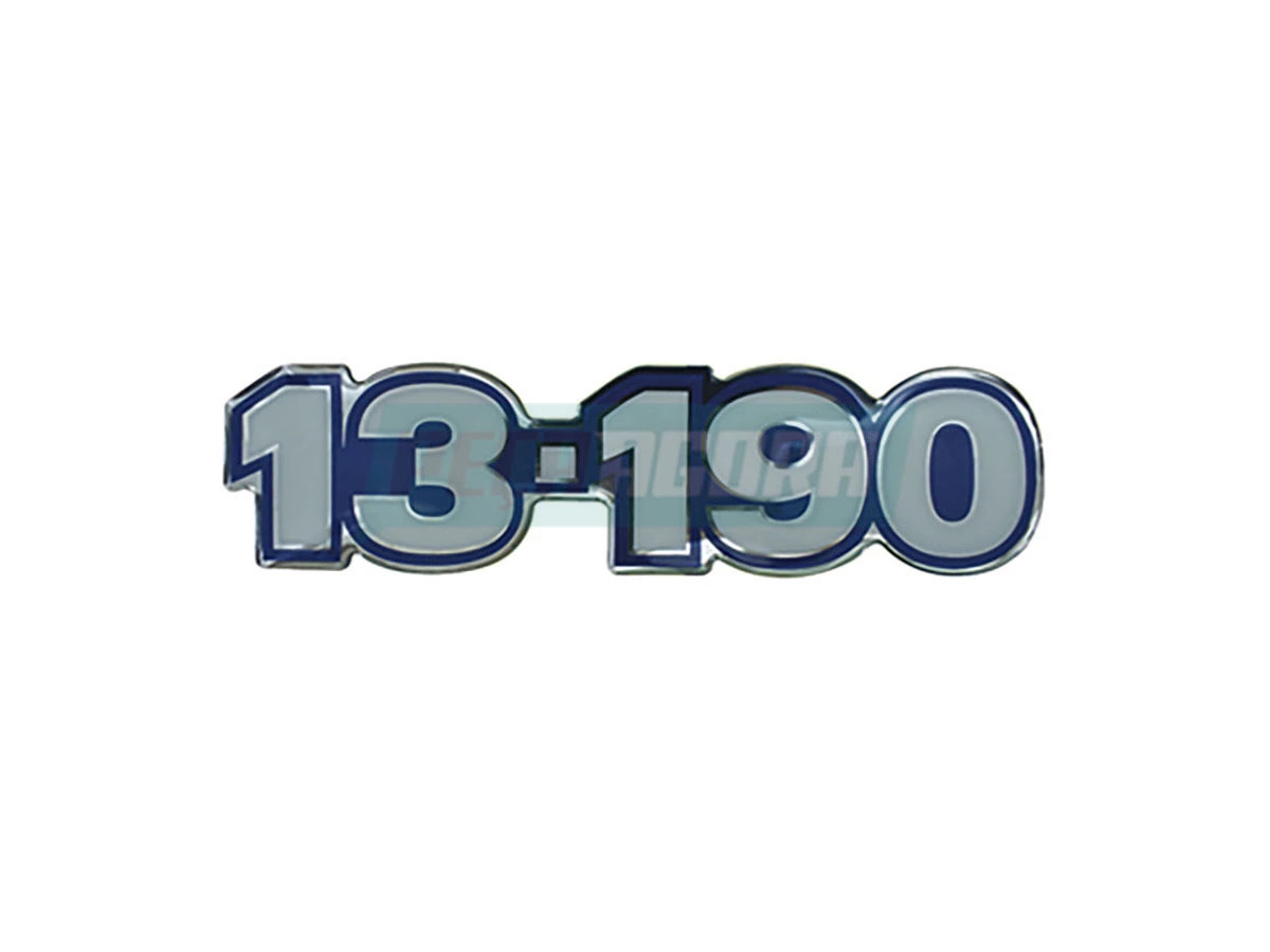 EMBLEMA FRONTAL RESINADO AZUL 13-190 VW 13190 (2S0853679A-PTO1944K)