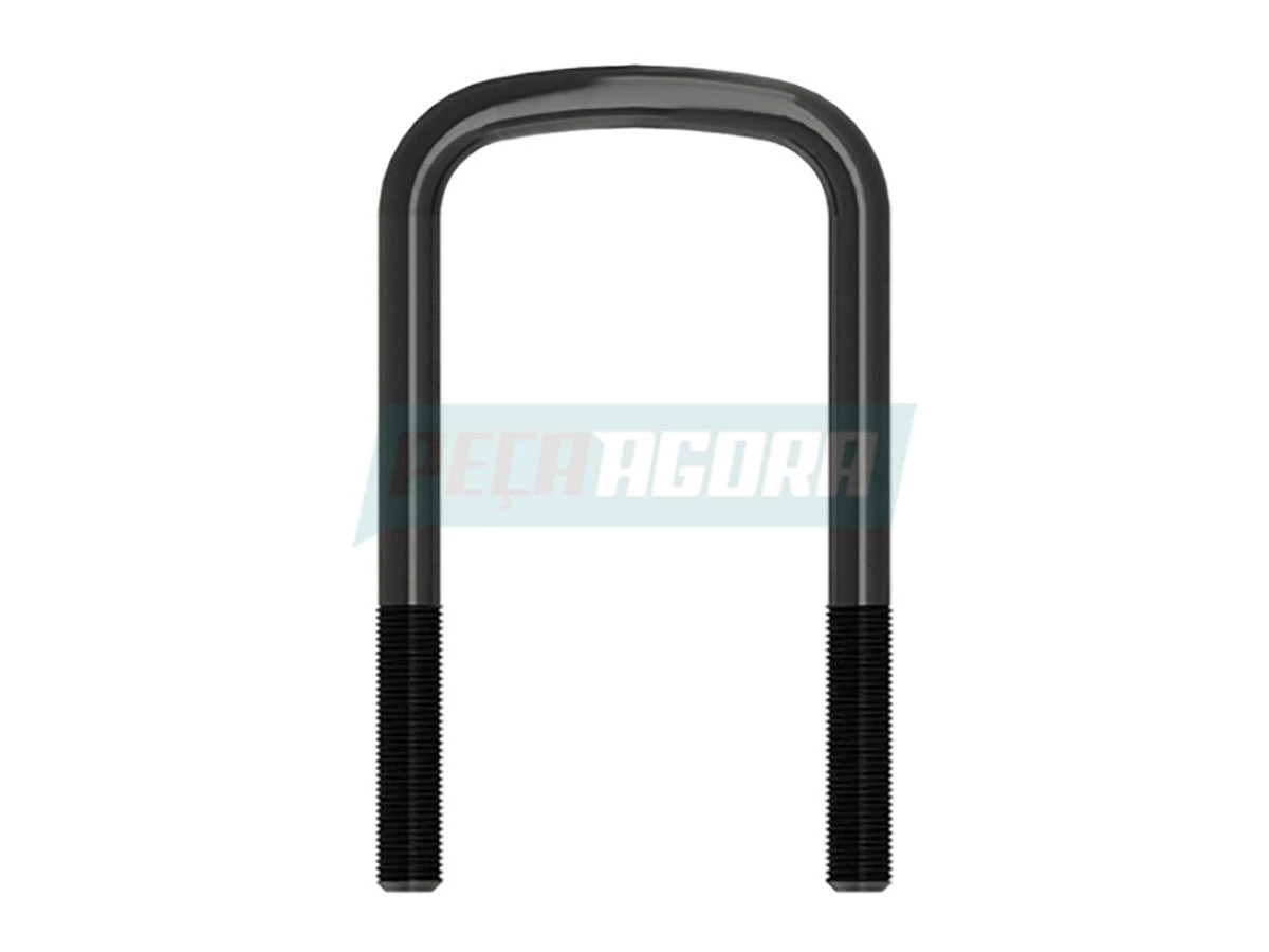 GRAMPO MOLA TRASEIRO COM PORCA 5/8X82X340D MICRO ONIBUS ACO 10.9 (2RE599173_)