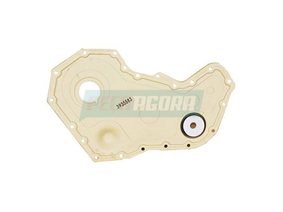 TAMPA CARCACA ENGRENAGEM BOMBA LINHA CAMINHOES VW 17210 / 23210 CUMMINS SERIE B 