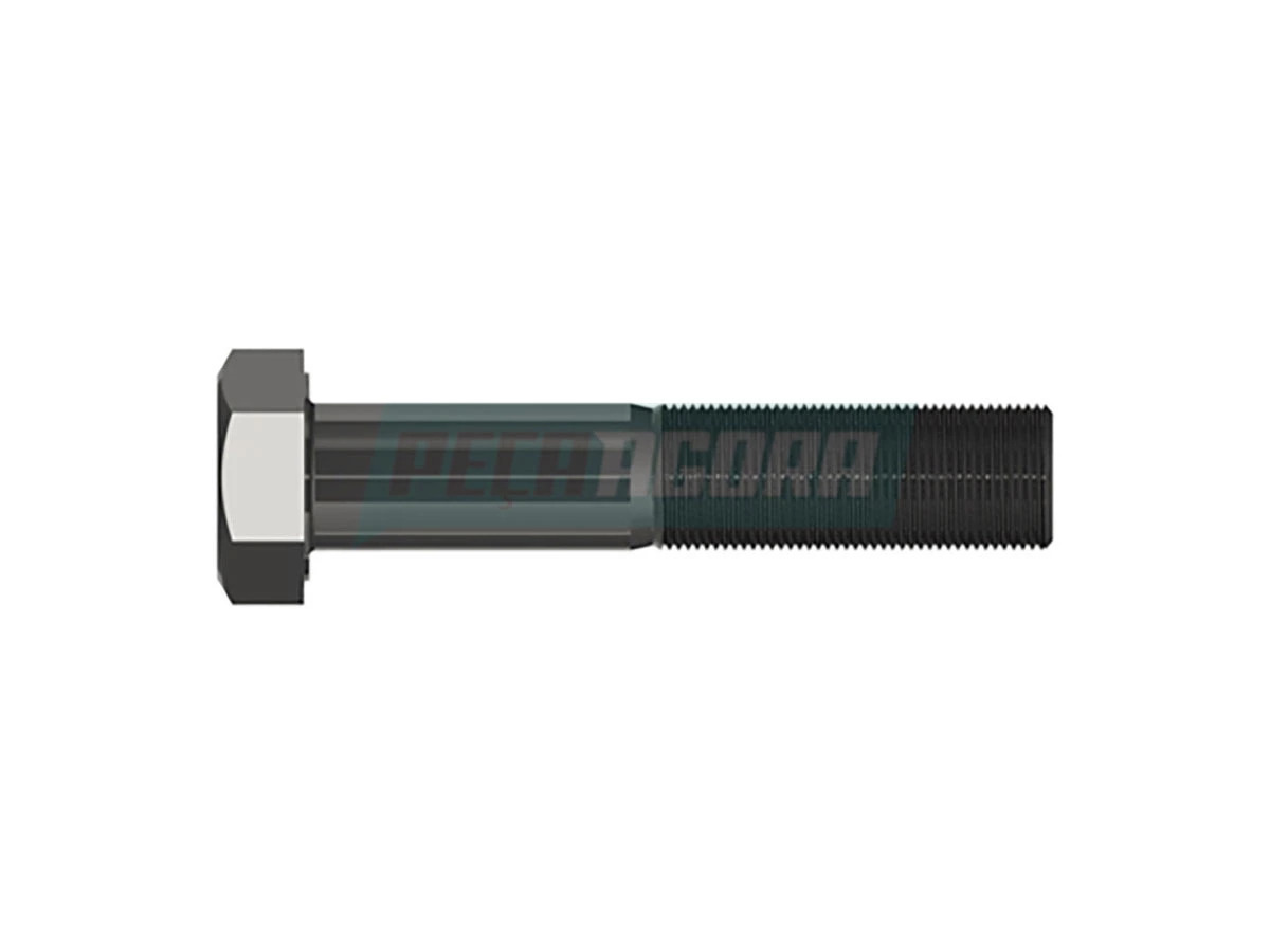 PARAFUSO FIXACAO TIRANTE PARAFUSO SEXTAVADO ROSCA PARCIAL 18X130MM ACO 8.8 (2T05