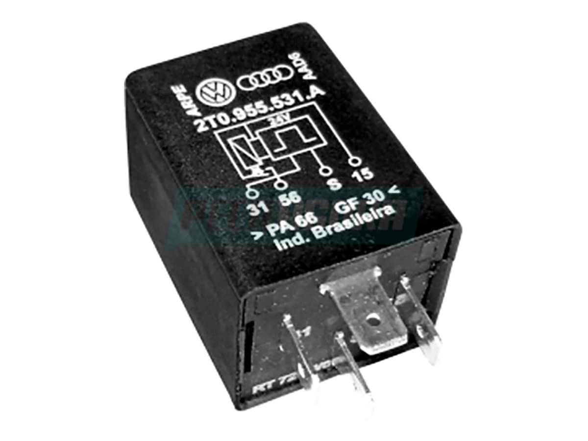 RELE TEMPORIZADOR ACIONAMENTO DA CACAMBA 24V MAN / 24V 4 TERMINAIS CANECA DE 40M