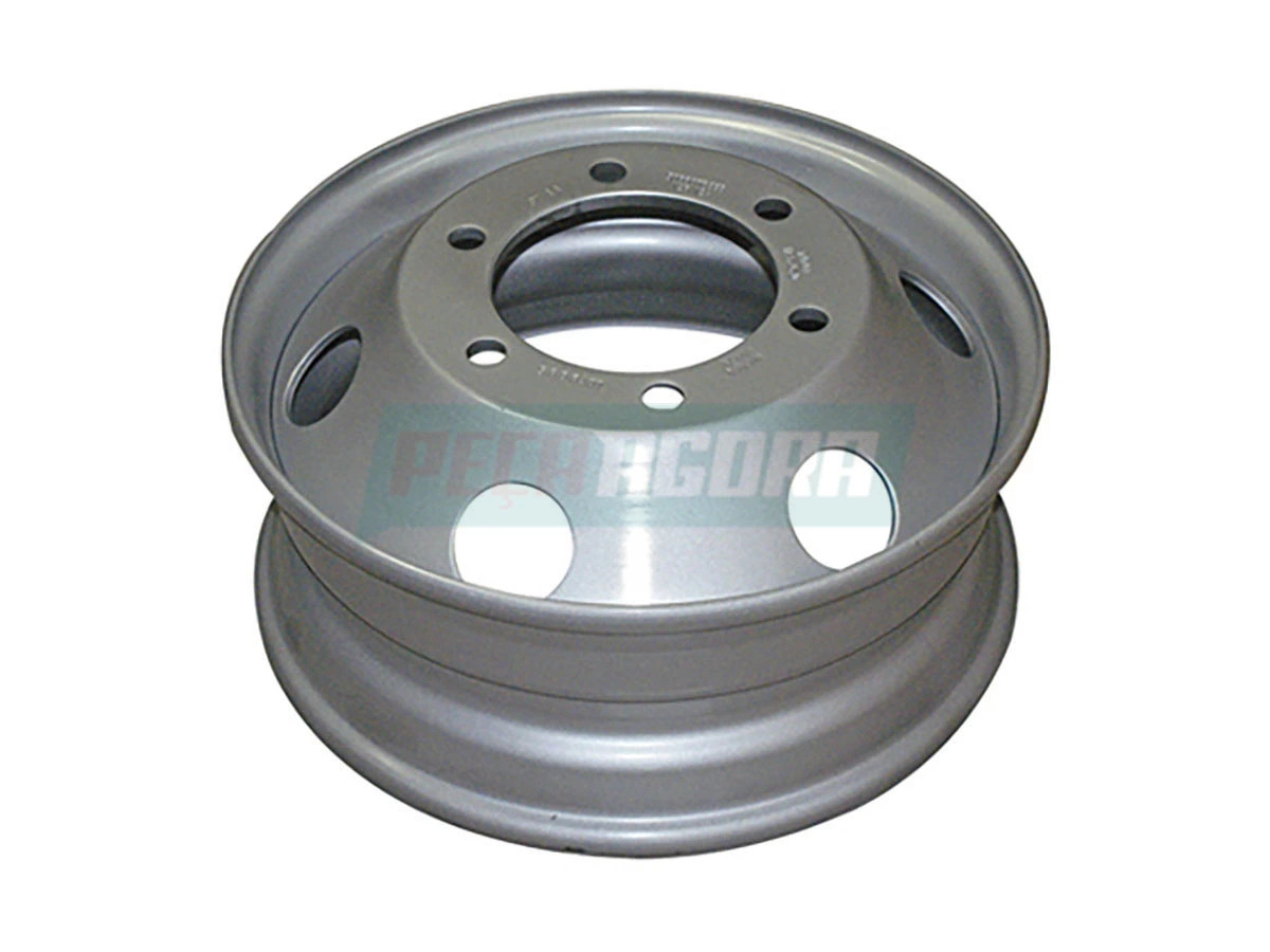 RODA DISCO 17,5X6 SEM CAMARA PNEU 215 17,5X6,00 6X205MM AGRALE A8 V6 V8 W8 W9 AT