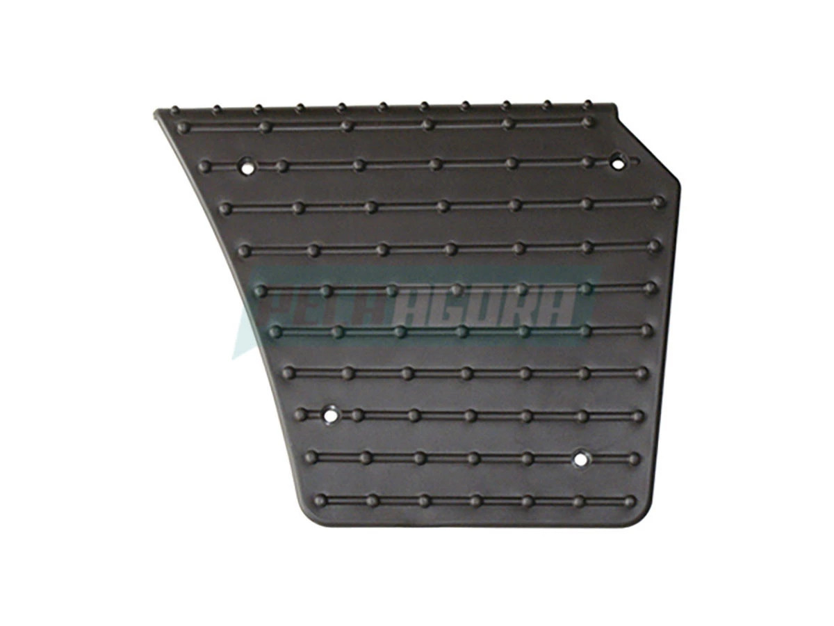 TAPETE ESTRIBO LE PLASTICO PRETO VW CAMINHAO 17250E 23250E 24250E 13170E 15170E 