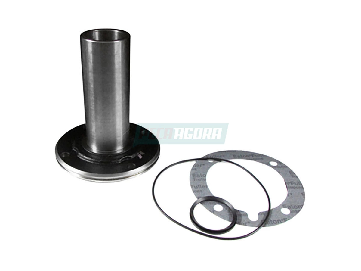 KIT REPARO TAMPA RETENTORA EIXO PILOTO CAMBIO RT7608LL VW 26260E 31260E 6X4 CAMB