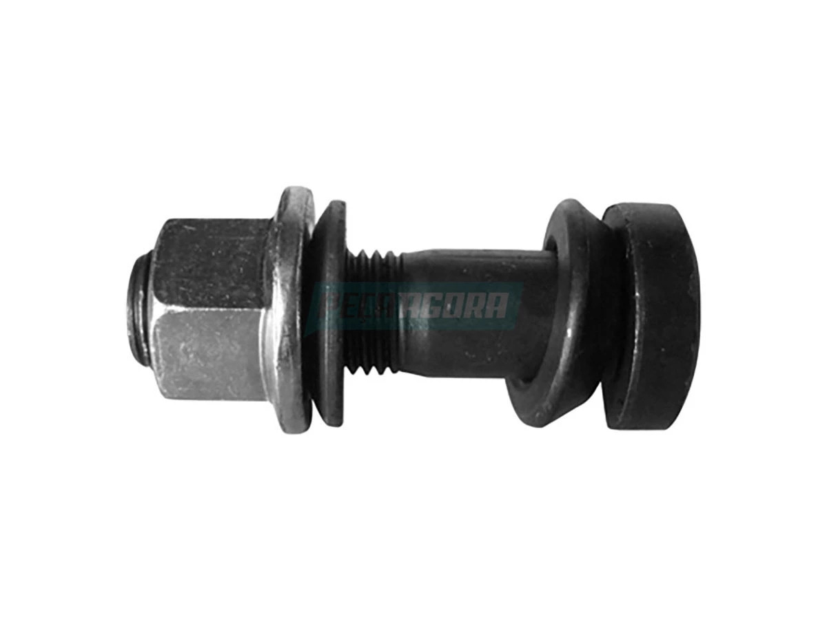 PARAFUSO RODA DIANTEIRA COMPLETO 14X1,5X51 MB 608 708 MEDIDAS M14-1,5X51 / 58,2X