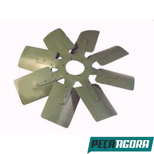 HELICE RADIADOR MOTOR FERRO 8 PAS MB MERCEDES BENZ 1519 1520 (3452000024)