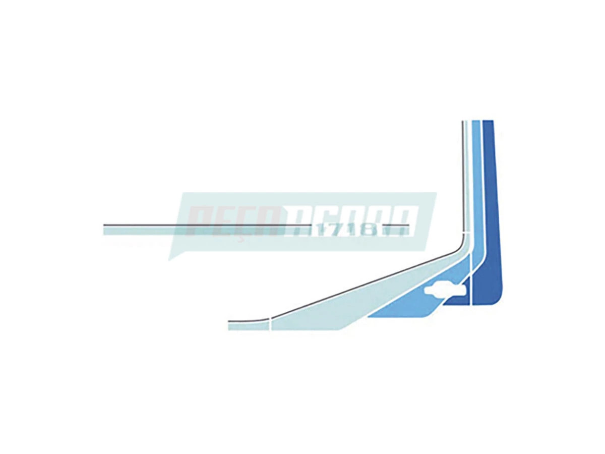 JOGO FAIXA AZUL MB FPN 1718 CARA CHATA  (3115274)