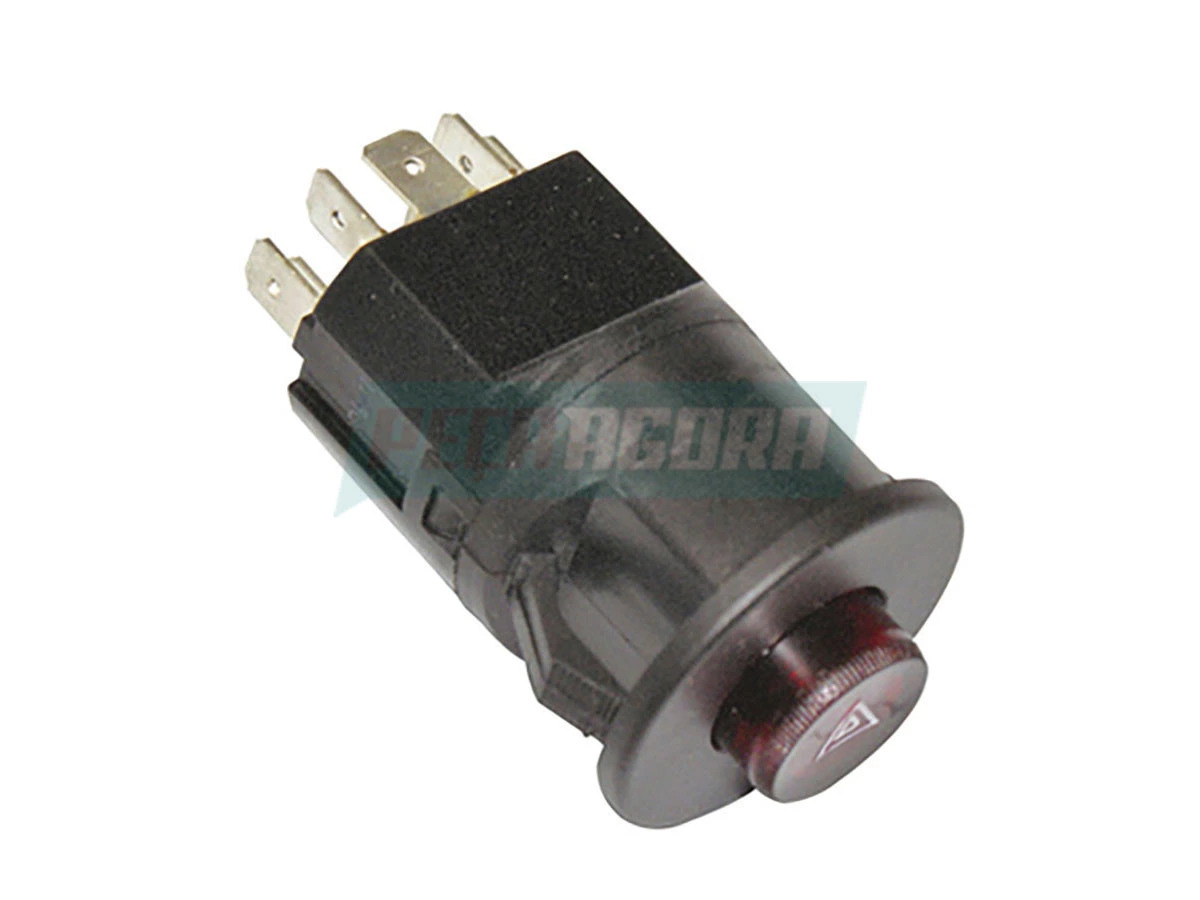 INTERRUPTOR PISCA ALERTA 24V MB ONIBUS CAMINHÕES ONIBUS O371 L - LK : 1113 1114