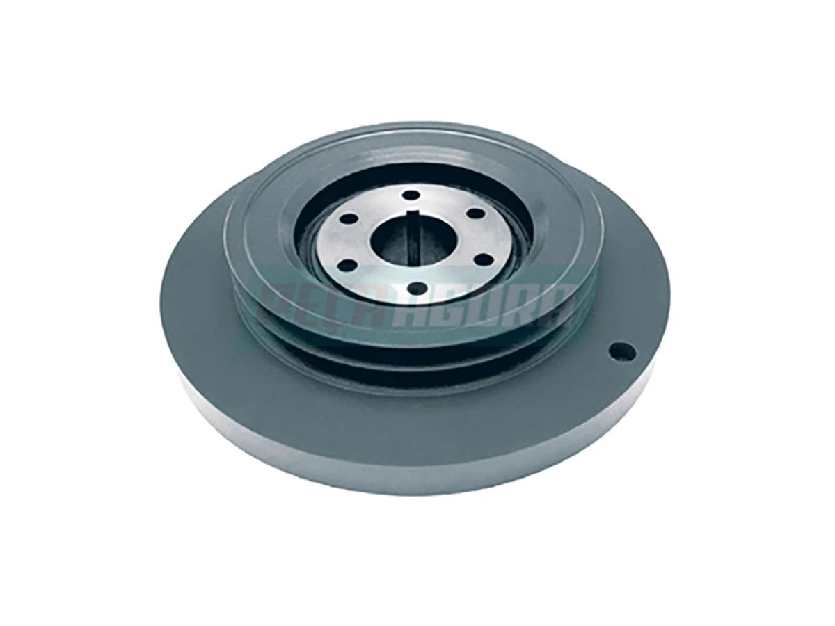 POLIA VIRABREQUIM MOTOR MB OM366A SEM INTERCOOLER MB 1214 1414 1614 1721 1721S 1