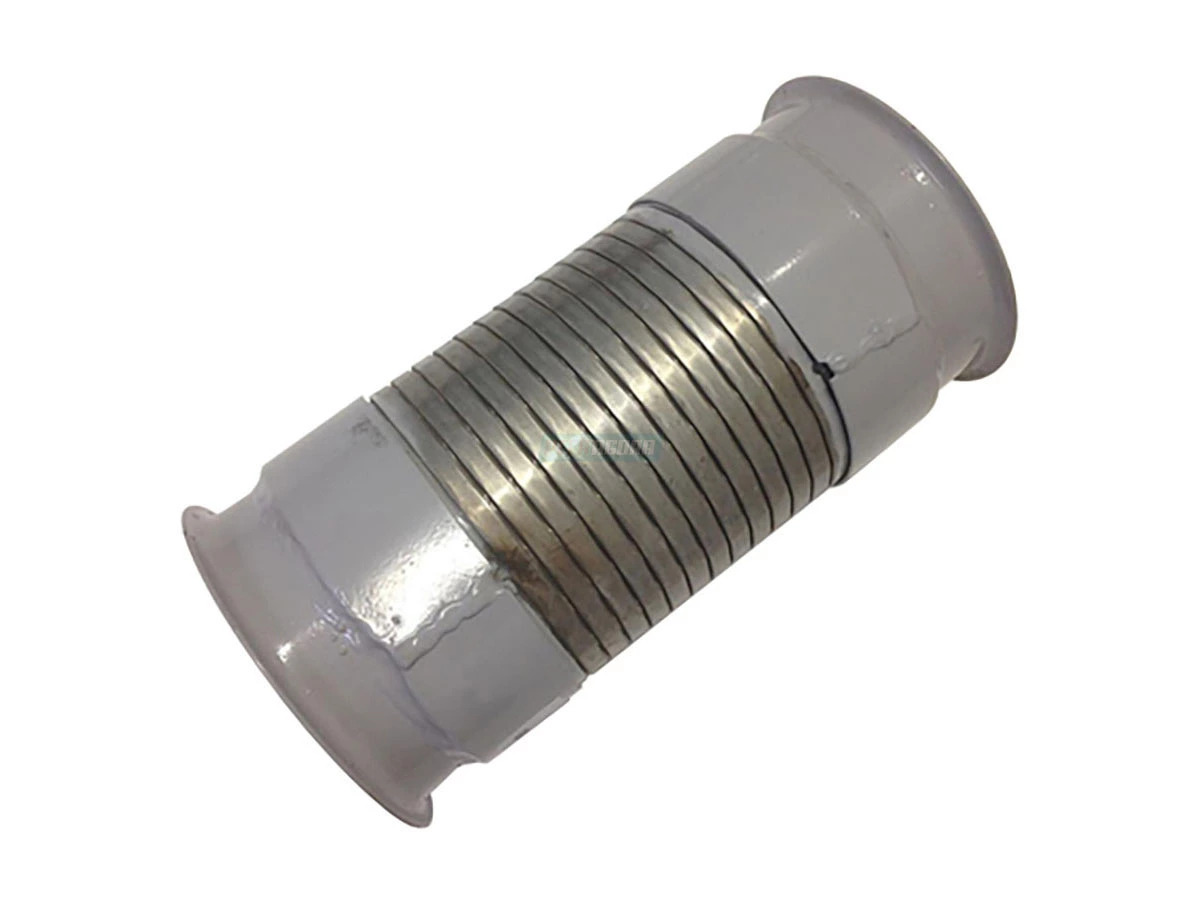 TUBO FLEXIVEL 4.1/2" MB ONIBUS O500 EURO 3 - GALVANIZADO  (6344900565-TM1112A)