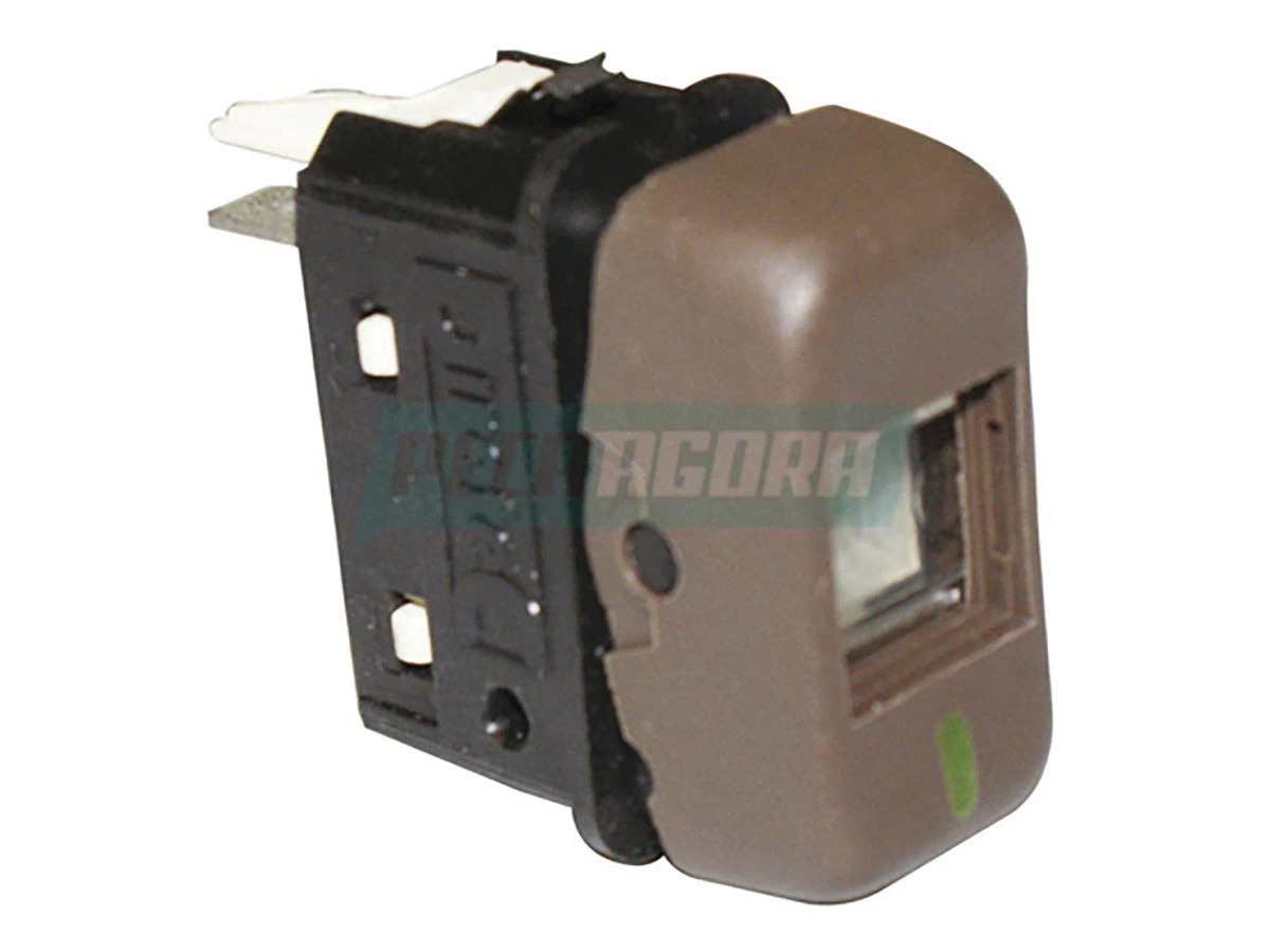 INTERRUPTOR PRETO COM RETORNO 24VOLTS MB CAMINHAO / ONIBUS 88... (3865457314)