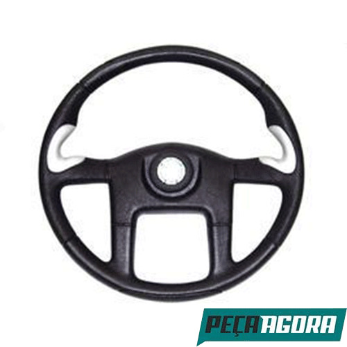 VOLANTE DIRECAO ESPORTIVO PRATA COM BOTAO CHAVE MERCEDES (3454607003P)