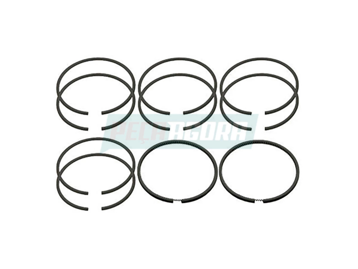 JOGO ANEIS COMPRESSOR AR VW FORD PARA SCANIA (4183854)