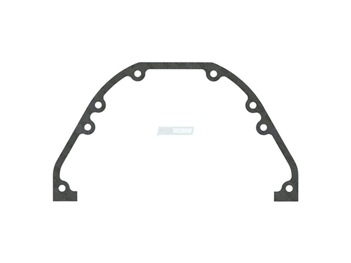 JUNTA TAMPA DIANTEIRA BLOCO OM447 OM449 MOTOR MB OM447 OM449 (4420110080.)
