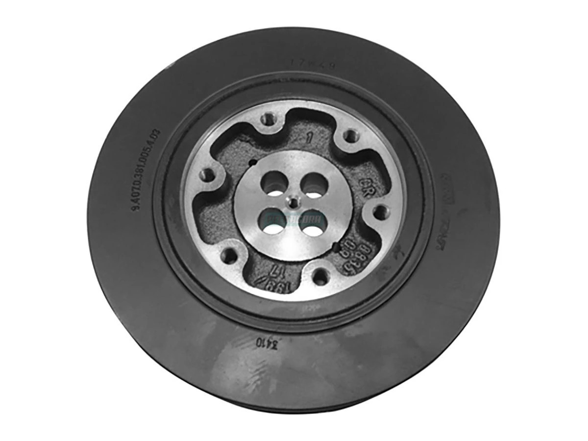 POLIA ARVORE MANIVELAS VIRABEQUIM AGRALE VOLARE A5 A6 MOTOR MWM (6008001127007.)