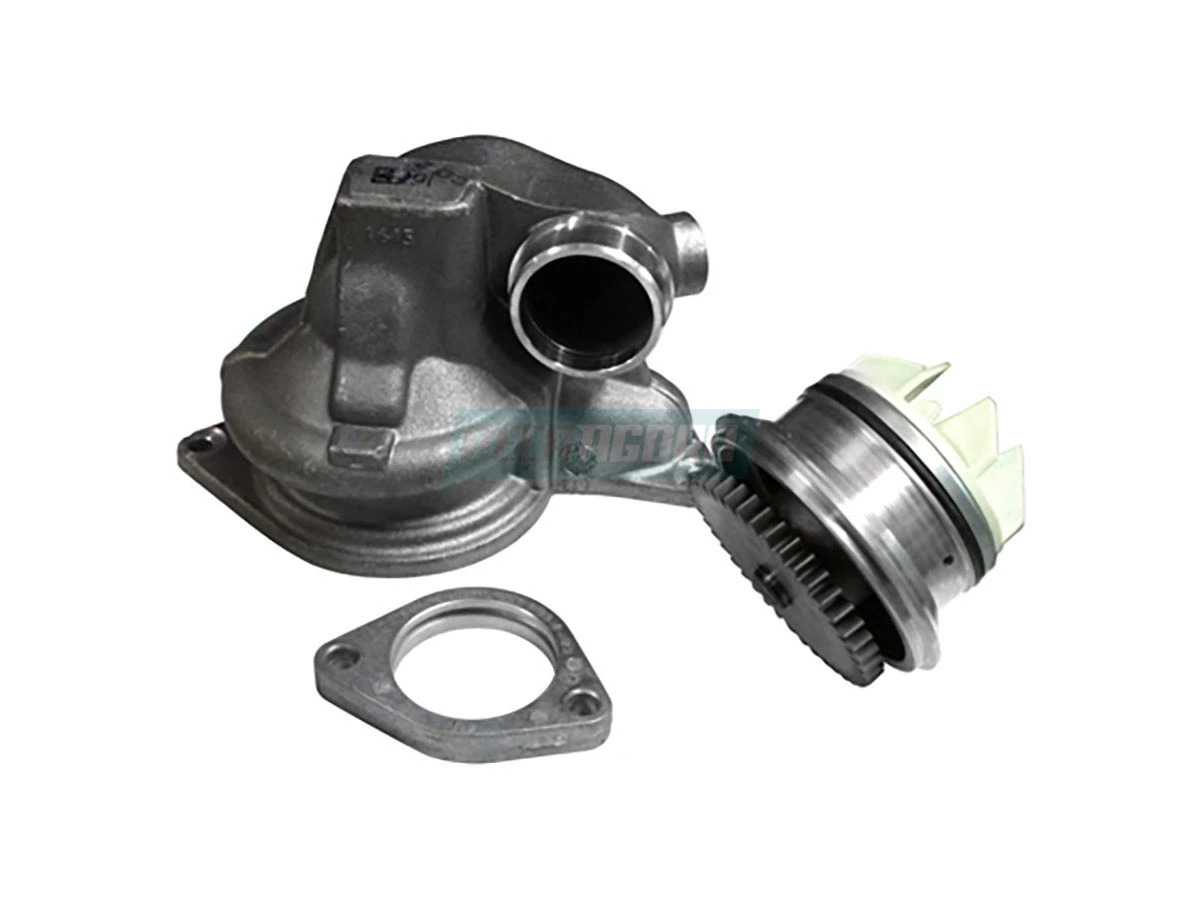 BOMBA AGUA CONJUNTO MOTOR MWM SPRINT 4.07 ENGRENAGEM RETA 3 GRAUS AGRALE MARRUA 