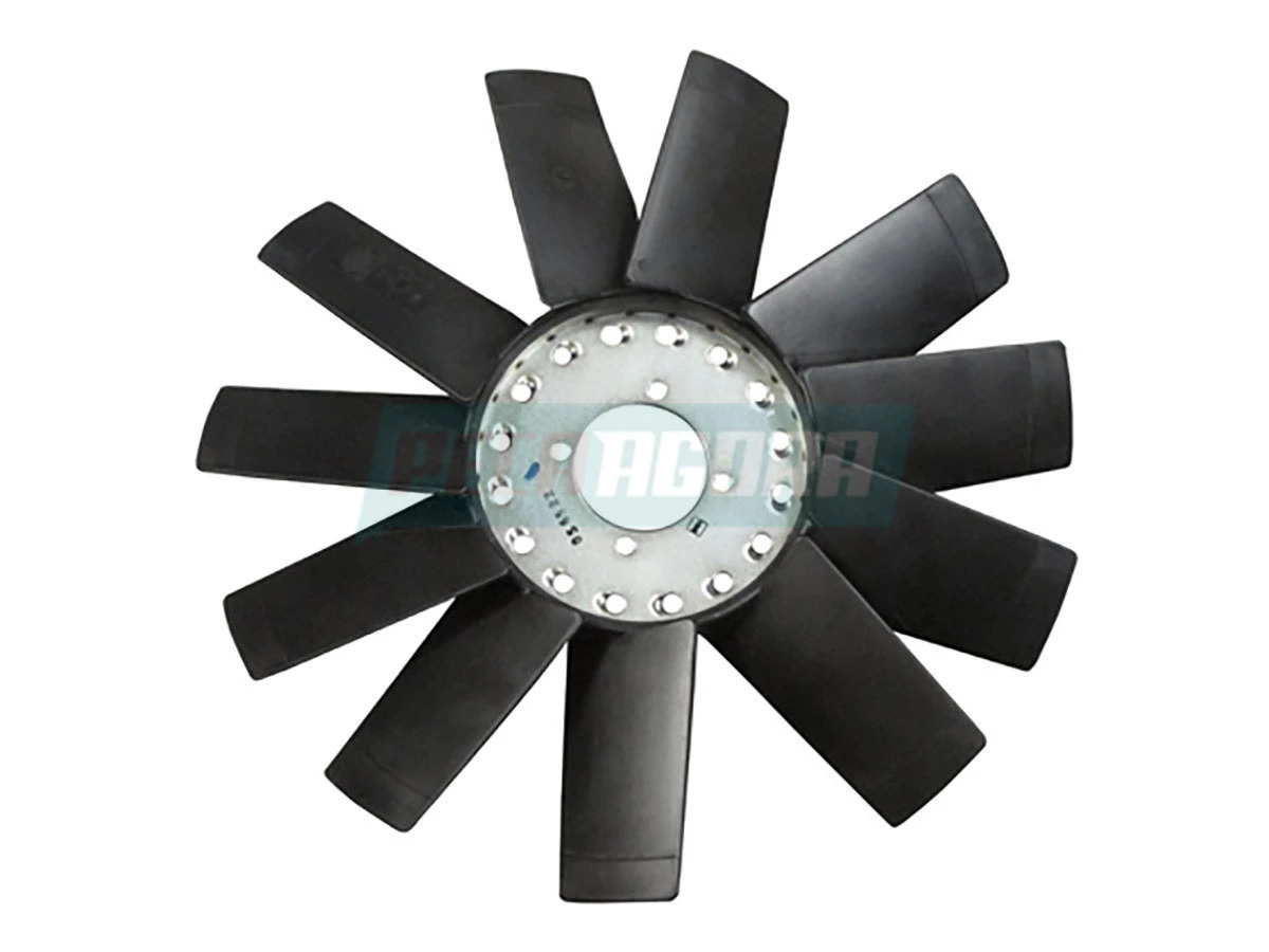 HELICE RADIADOR 11 PAS 433MM SEM ARCO FORD PICKUP RANGER 3.0E INTERNATIONAL NGD 
