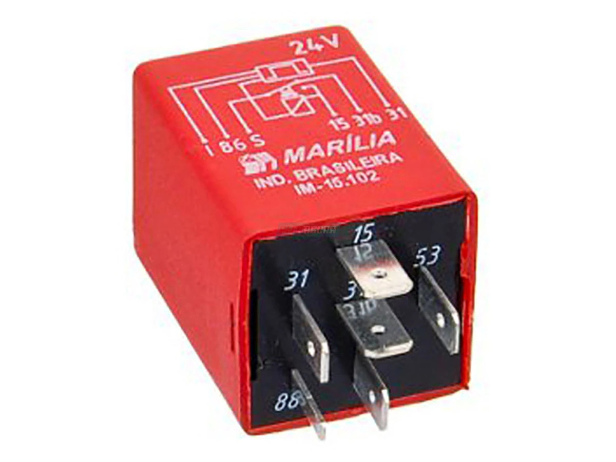 RELE TEMPORIZADOR LIMPADOR 24V MB CAMINHOES / ONIBUS M96 RELE TEMPORIZADOR DO LI
