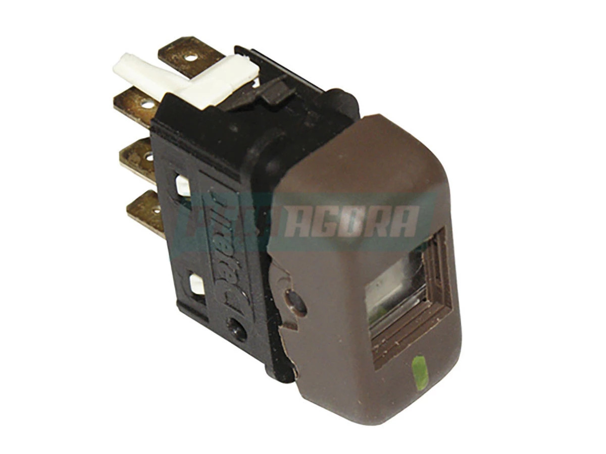 TECLA PAINEL MARROM 24 VOLTS (6655457414)