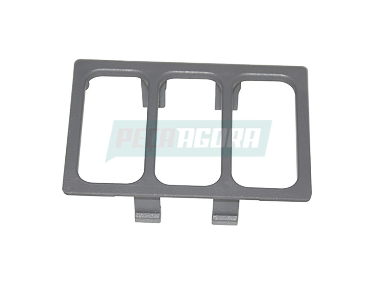 TAMPA DA TECLA CINZA C- 3 FUROS HPN (6886897439_)