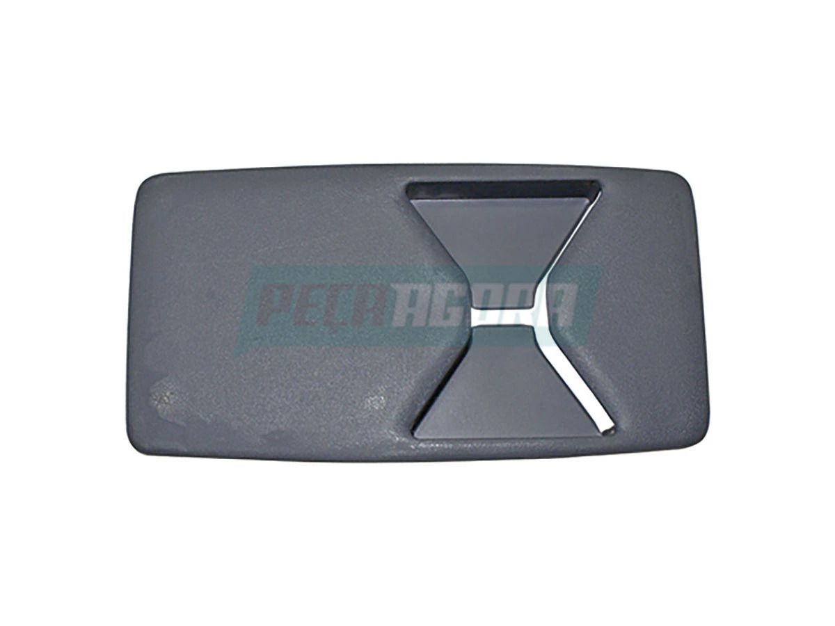 TAMPA PLASTICA CINZA REVESTIMENTO PAREDE FRONTAL (6886927158)