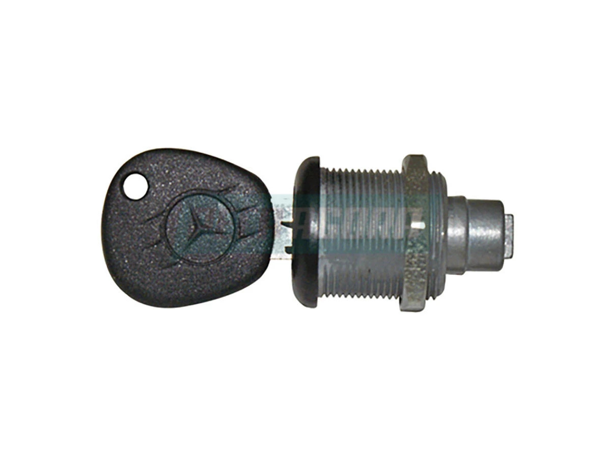 FECHO COM CHAVES DO PORTA LUVAS TETO MB MERCEDES 1620 (6948937303)