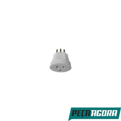 ADAPTADOR PERLEX 2P+T CINZA 147 (13975CC)