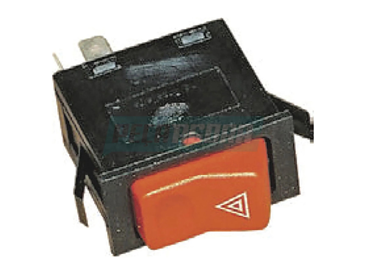 TECLA PISCA ALERTA 24V INTERRUPTOR LUZ EMERGENCIA MB HSK 1938 / 1935 ANO 1997...