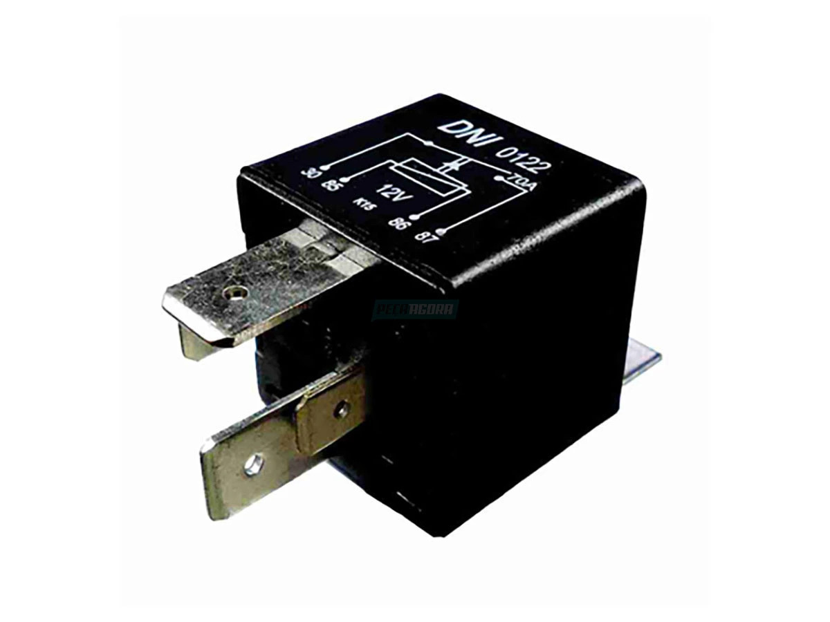 RELE AUXILIAR UNIVERSAL 70A 12V UNIVERSAL FORD / PARA IVECO / VOLVO / FIAT / VAL