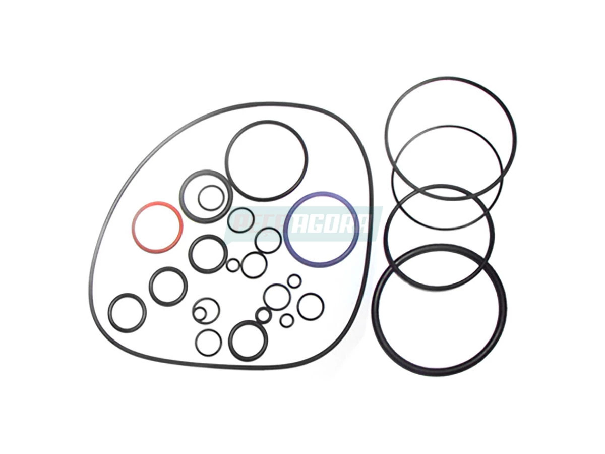 JOGO BORRACHAS 4.12 JOGO DE ANEIS DE BORRACHAS MOTOR 4.12 MWM (84396043)