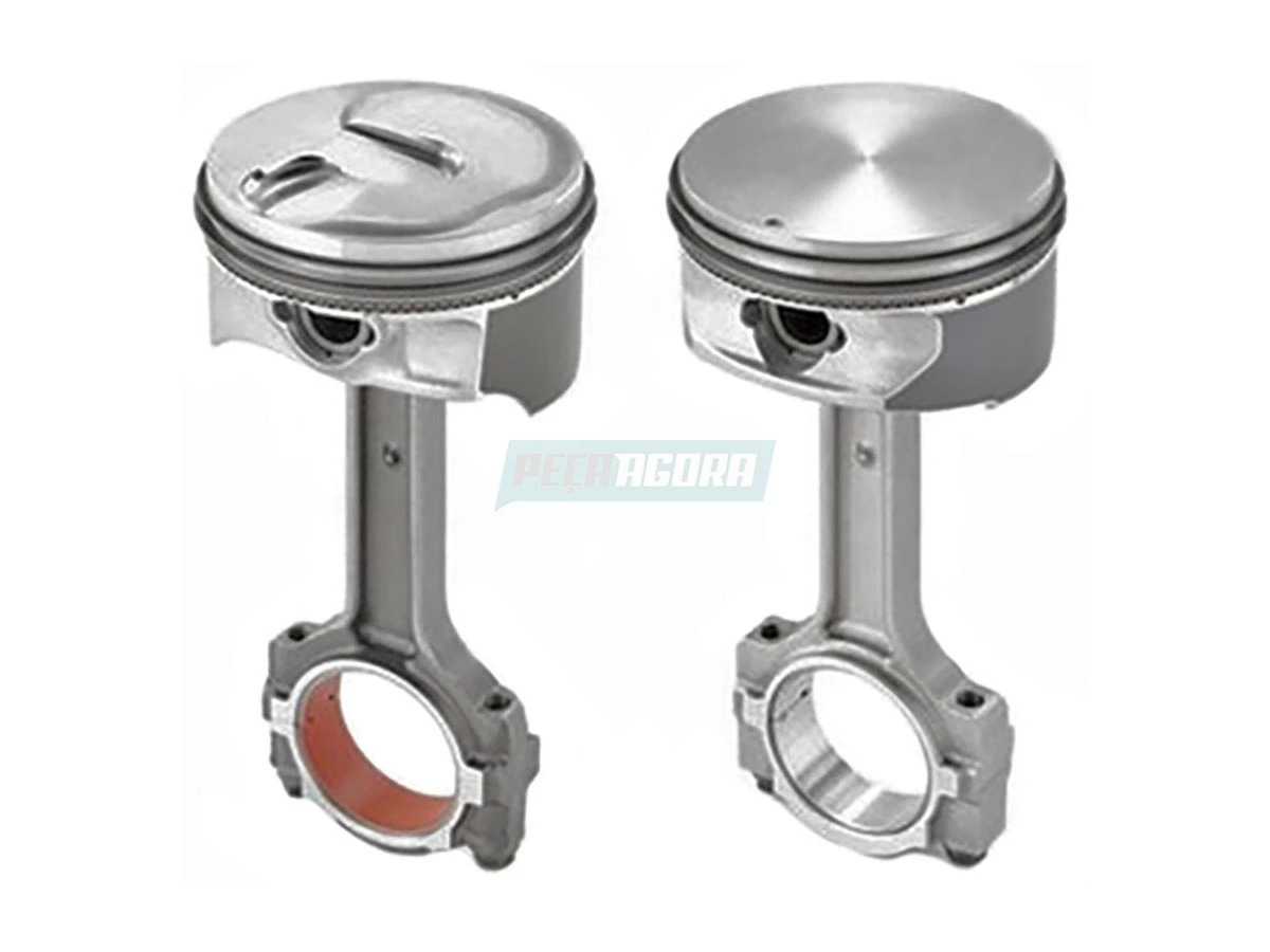 PISTAO E ANEIS 0,50 OM364 366 A-LA BIELA RETA MB 709 1218 1418 1618 1718 OF1318 