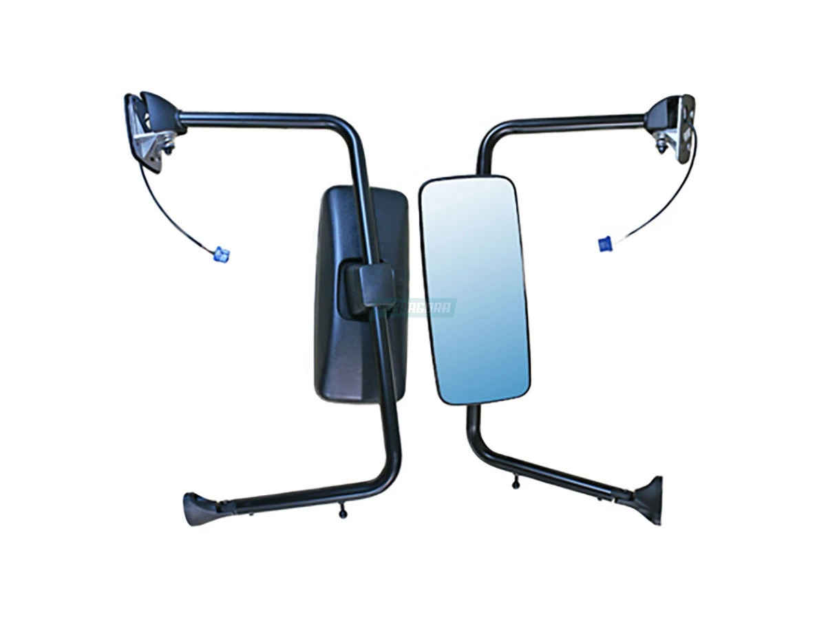 ESPELHO MANUAL COM DESEMBACADOR LE MB AXOR / ATEGO (9588100916.)