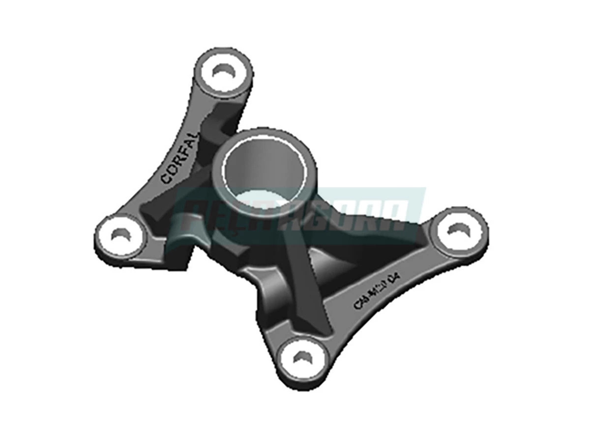 SUPORTE MOLA TRASEIRA PARTE TRASEIRA ATEGO 1418-1518 (9723250003.)