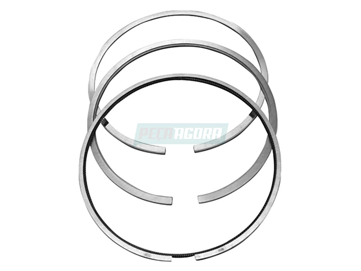 JOGO ANEIS STD PISTAO MOTOR OM457 OM460 EURO 5 1 CILINDRO MB ATRON 1635 AXOR 203