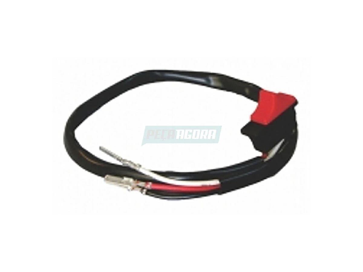 INTERRUPTOR TECLA REDUZIDA COM CHICOTE FORD FORD CARGO ANO 1985 A 1989 (E5HT4126