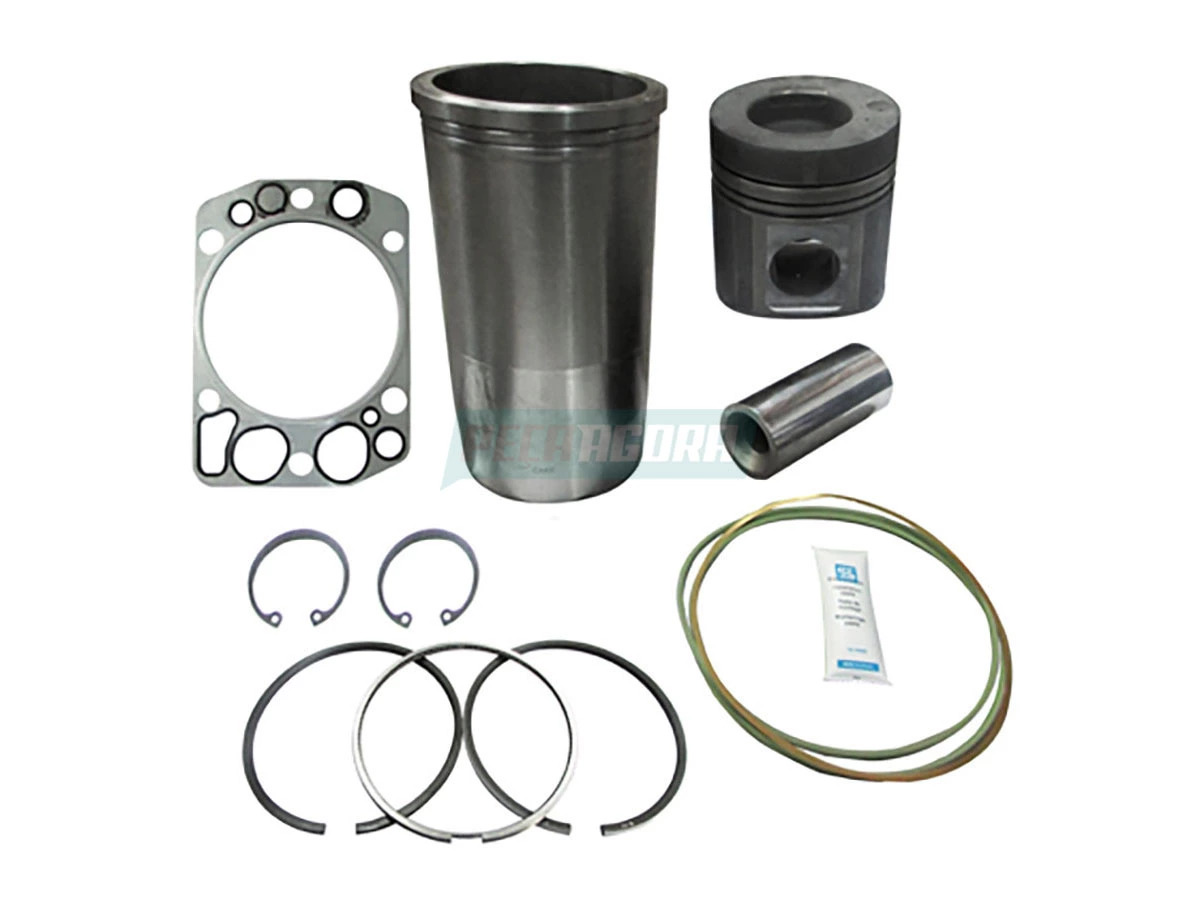 KIT MOTOR STD OM447 OM449 A-LA COM JUNTA CABECOTE E VEDADORES MB CAMINHAO 1935 /