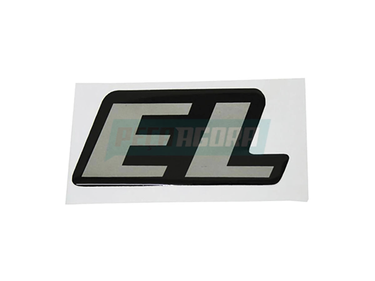 EMBLEMA RESINADO LETRA EL UNITARIO  (MB670-PTO1866U)