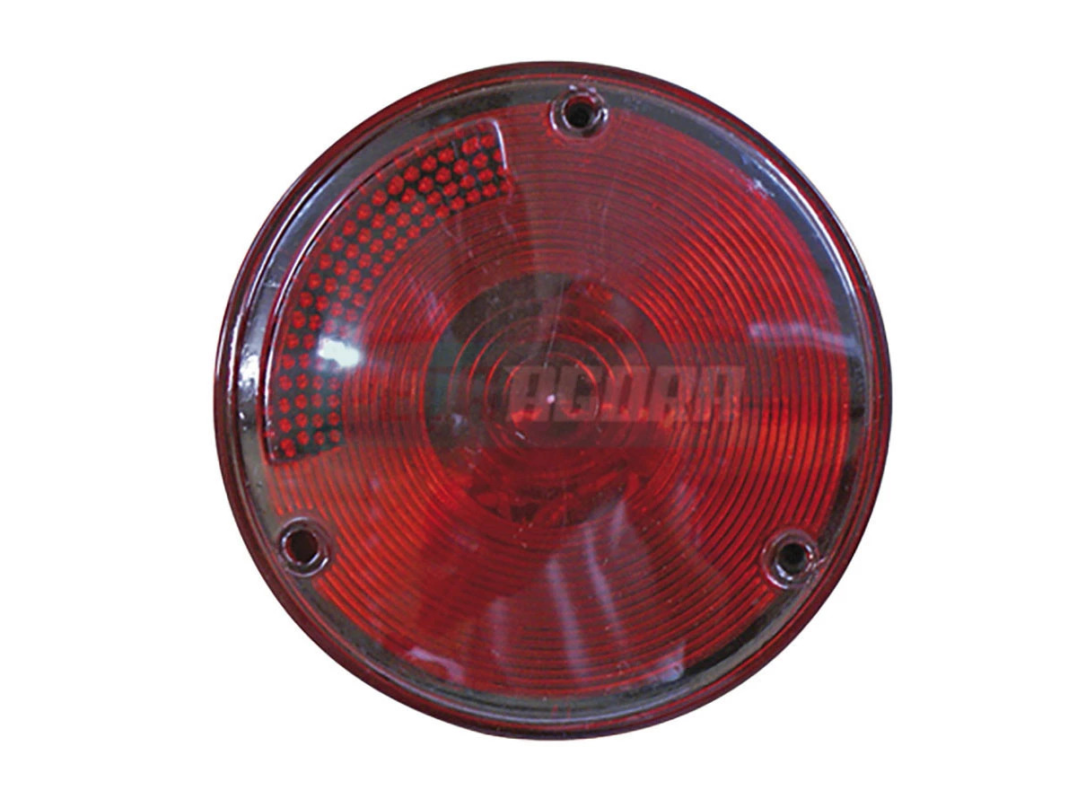 LANTERNA REDONDA VERMELHA TRASEIRA SEM VIGIA CHEVROLET CAMINHOES ANO ...1985 (ML