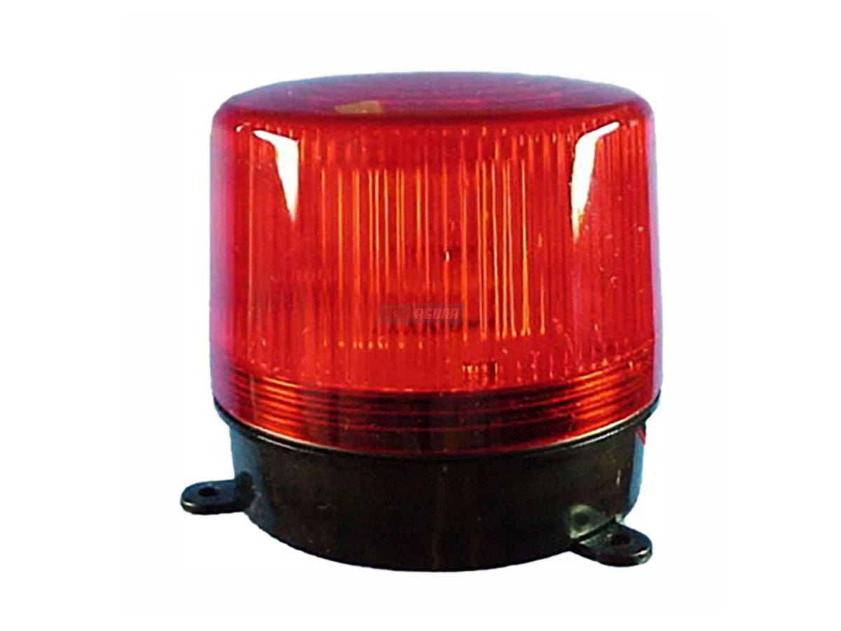 FLASH ADVERTENCIA VERMELHO 12V EMITE 72 A 120 FLASHES POR MINUTO (ML0302-DNI4006