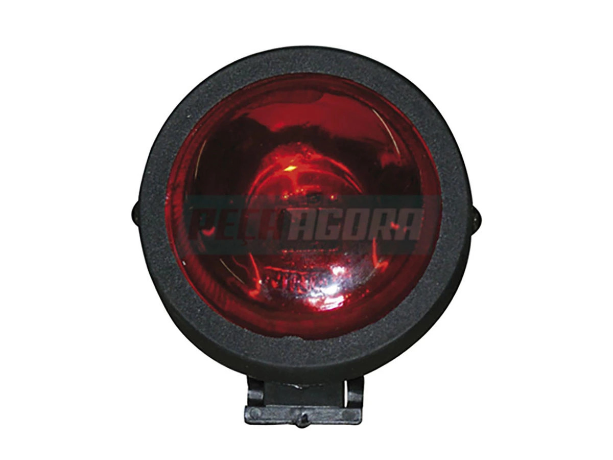 FAROL MILHA MINI SUN RAY RED LONG ALCANCE VERM (ML0467)