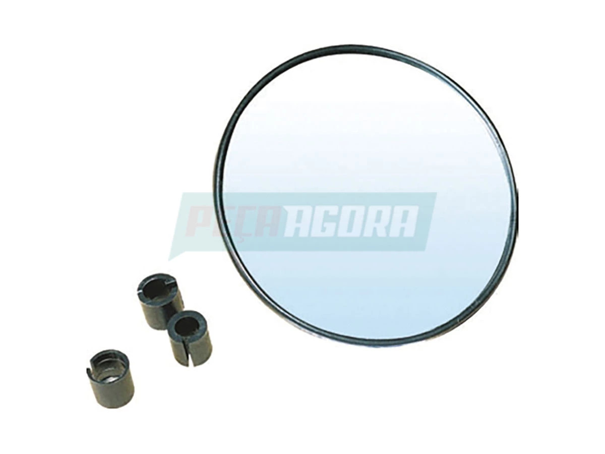 ESPELHO BIONICO 90 MM ALUMINIO ADESIVO OLHO DE BOI (ML0498D)