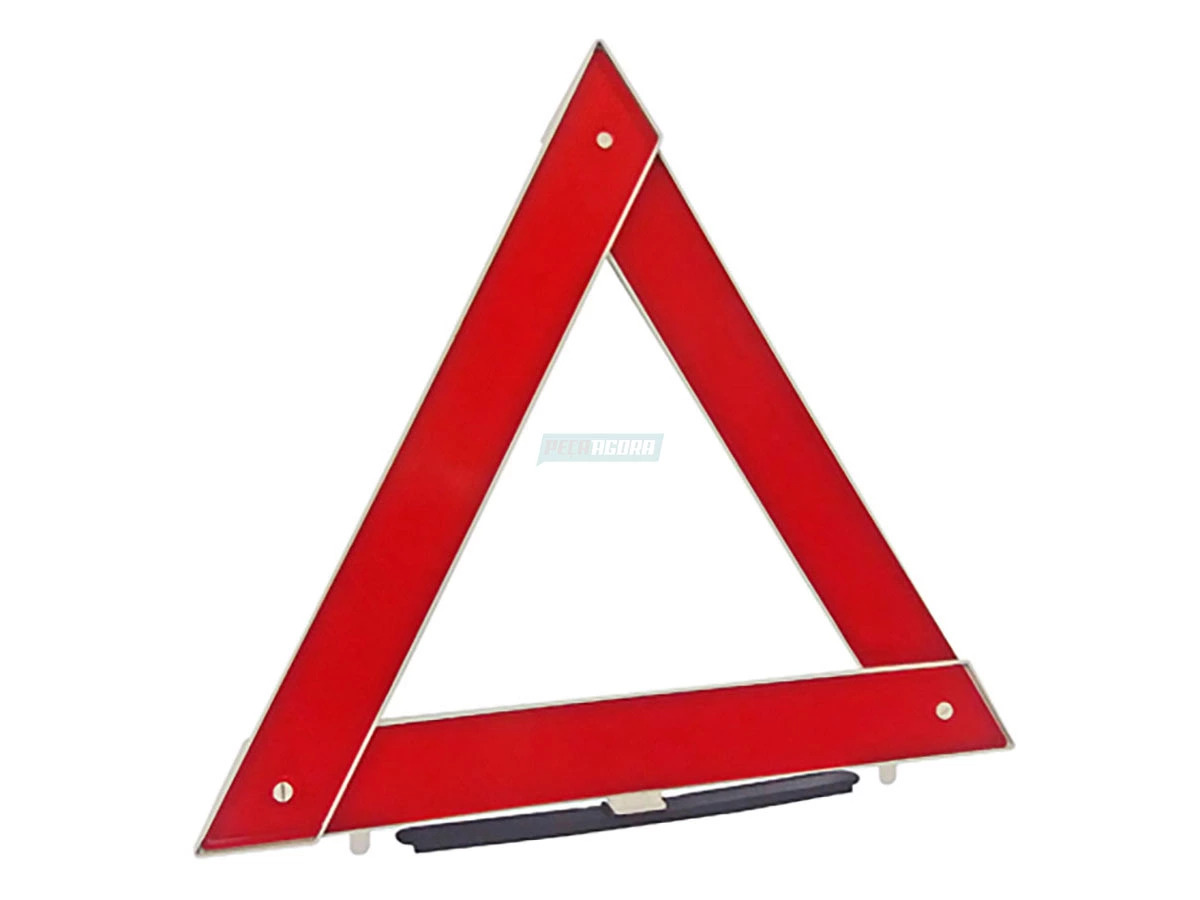 TRIANGULO DE SEGURANCA UNIVERSAL DIVERSOS PLASTICO BRANCO (ML0553)