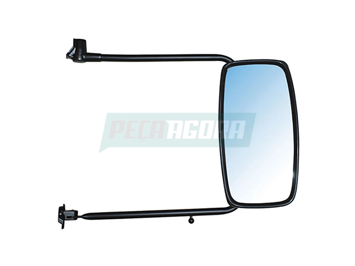 CONJUNTO ESPELHO RETROVISOR LE BRACO LONGO VW CAMINHÕES 13170 2000 A 2004 13180