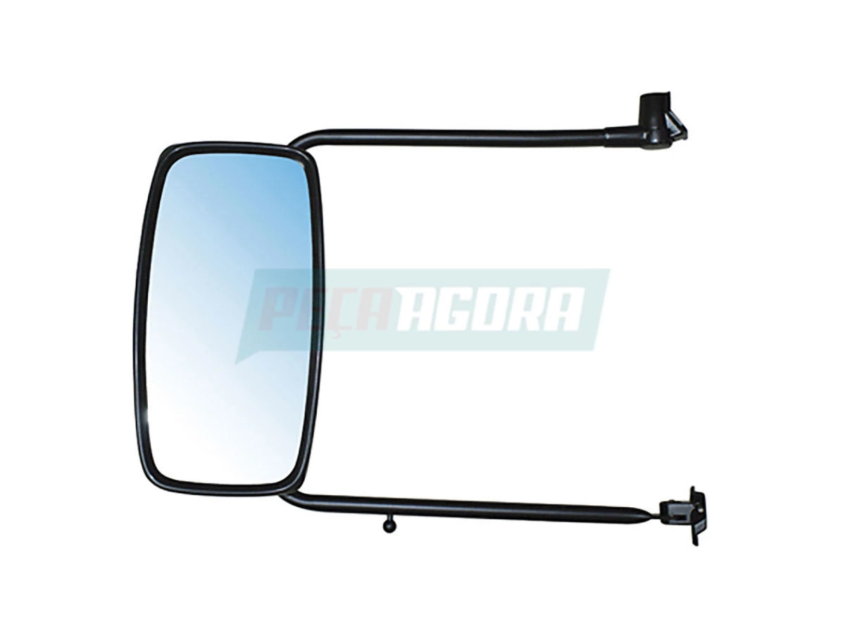 CONJUNTO ESPELHO RETROVISOR LD DIREITO BRACO LONGO VW 13190 2001 A 2004 15190 20