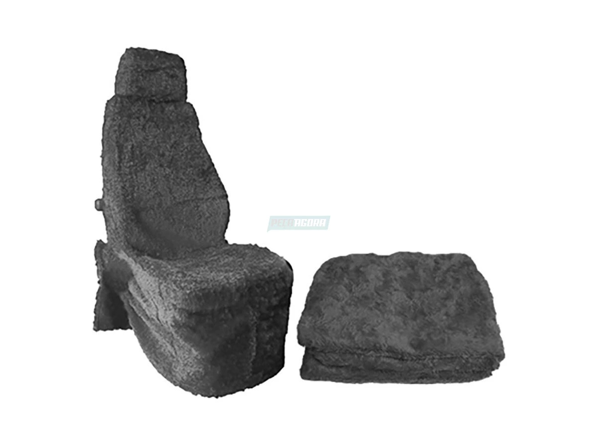 CAPA BANCO CHINIL PRETO PARA IVECO DAILY DUCATO MOTORISTA PASSAGEIRO (ML0735)