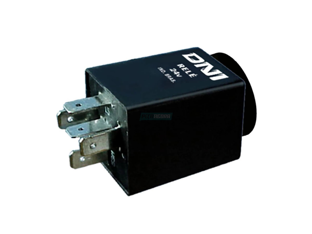 RELE PARADA SOLICITADA CAMPANHIA CONJUGADA 24V ONIBUS CAIO / INDUSCAR / CIFERAL 