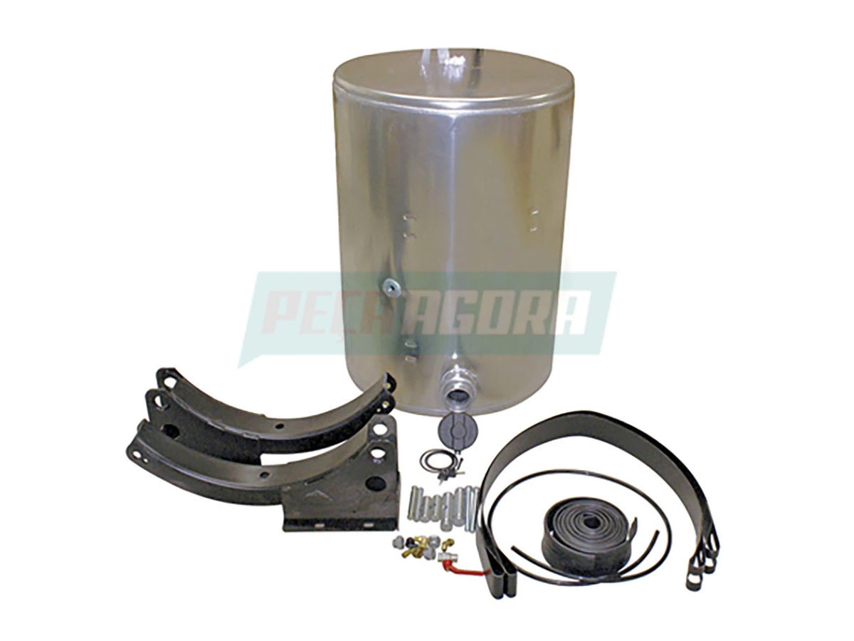 KIT TANQUE E SUPORTES TITAN LE ALUMINIO 300LT KIT TANQUE COM SUPORTE PARA ADAPTA