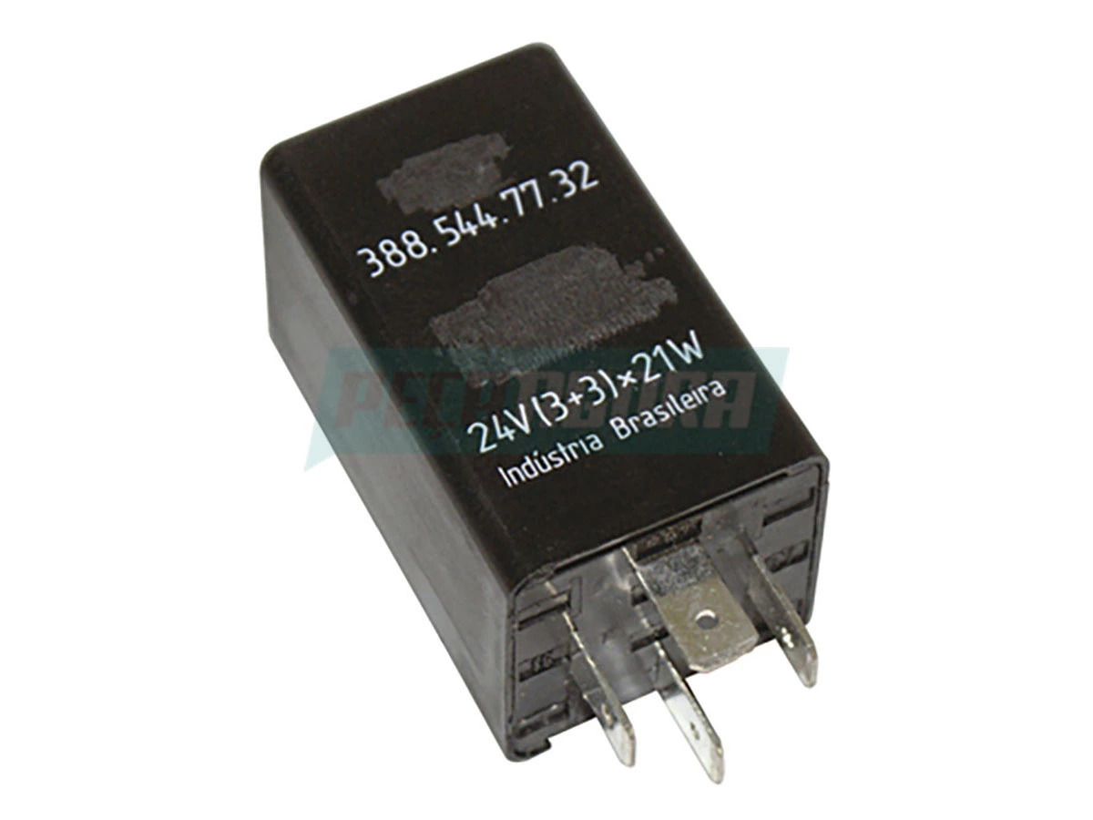RELE PISCA 24V 4 PINOS ELETRONICO 450 WATS (3885447732.)