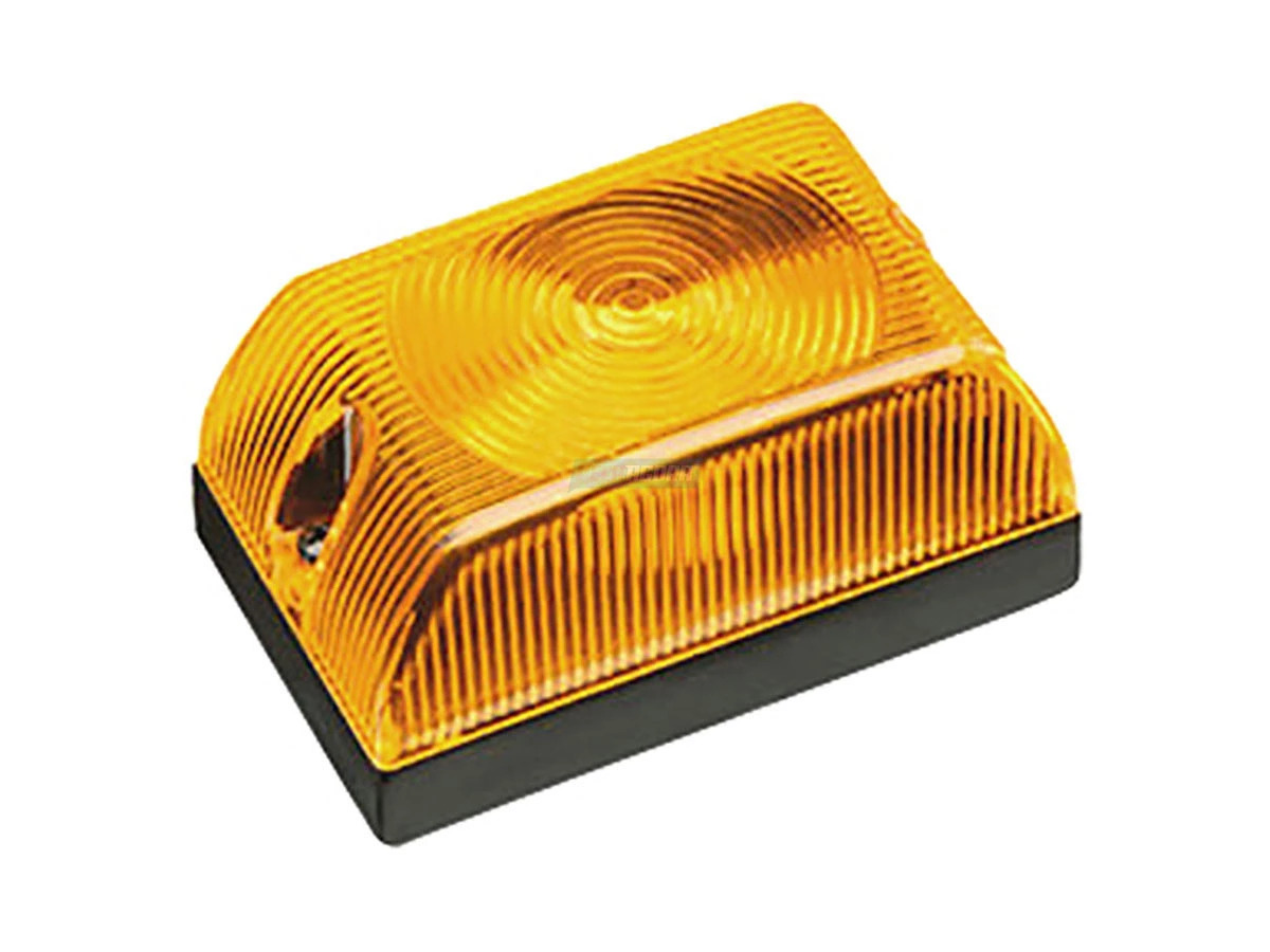LANTERNA UNIVERSAL LENTE ARREDONDADA AMARELA UNIVERSAL (1118RAM)